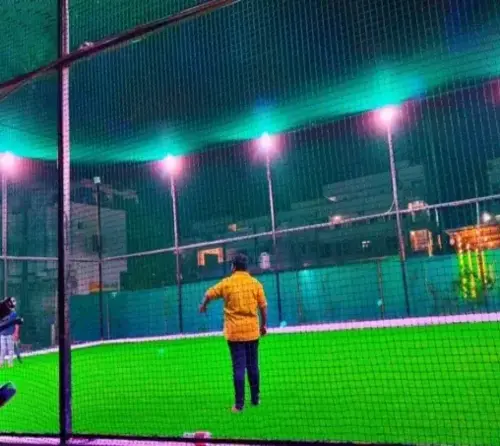 box cricket net installation