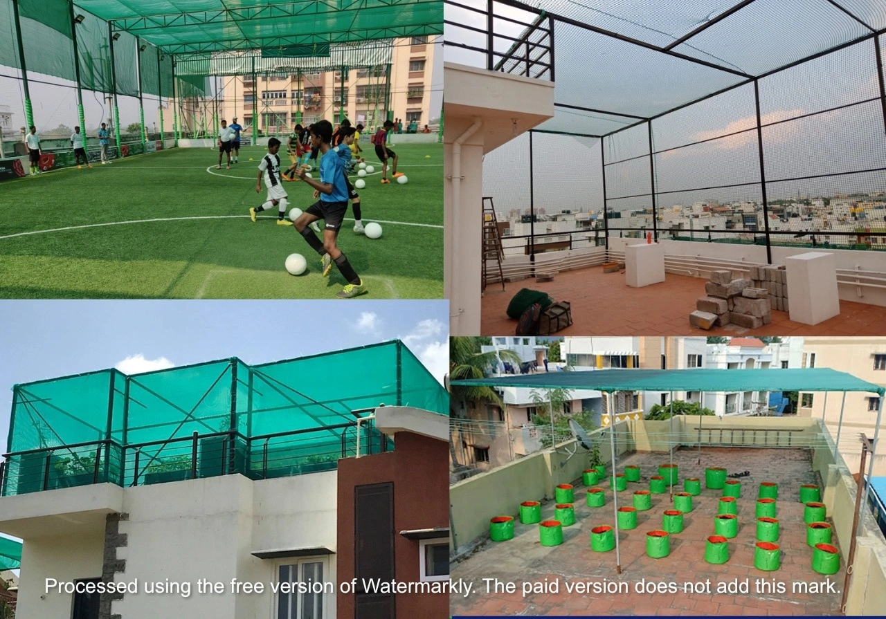 Terrace Top Nets – Complete Coverage for Open Rooftops
